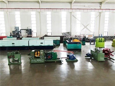 Línea de producción de barras de acero roscadas y acanaladas de doble cara